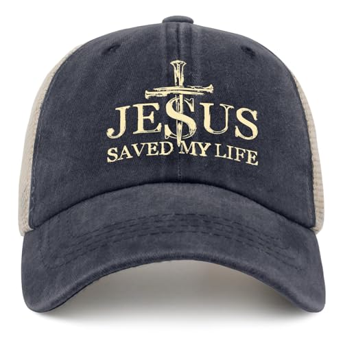 Jesus Hat Gifts for Men - color: Purplish Blue0410