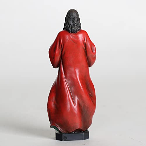 BC Catholic Sacred Heart of Jesus Statue 6" H Jesus Figurines - size: 6 inches H
