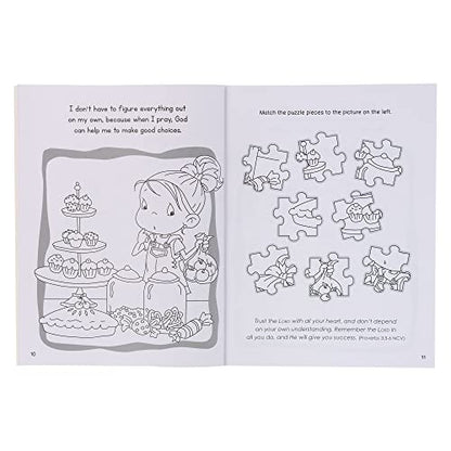 Wise Words for Little Hearts Coloring Book and Activity Fun Book From Proverbs