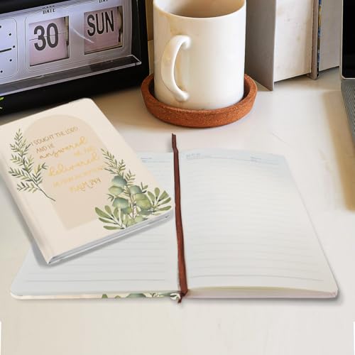 Bible Verse Lined Journal Notebook for Women Men, Christian Gifts for Women - color: Multi 0337