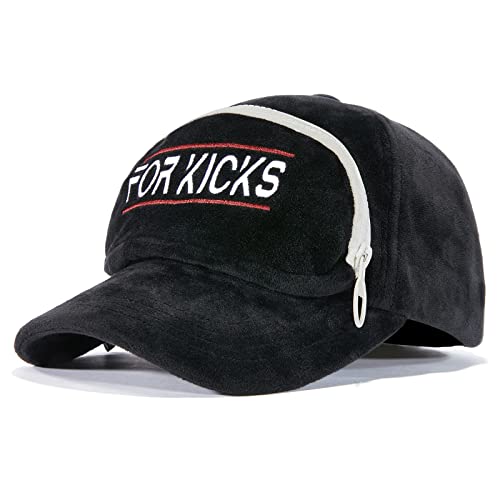 Baseball Cap for Women Men - Adjustable Size Hat - color: Black-19