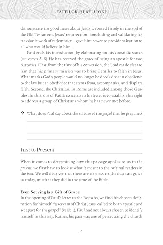 Romans Bible Study: Living Our Faith with Grace and Truth (NIV Application Commentary Resources)