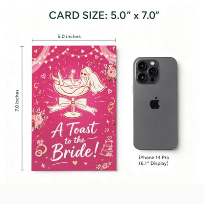 Funny bridal Shower Card - color: QY-148