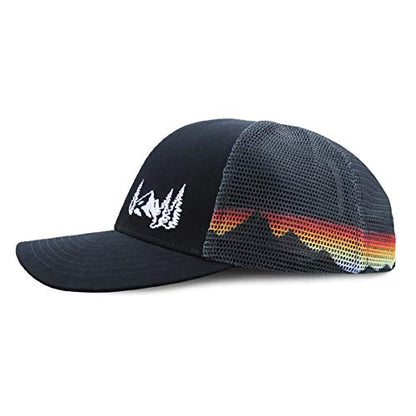 Grace Folly Trucker Hat for Men or Women- Many Cool Designs - color: Black,red,yellow