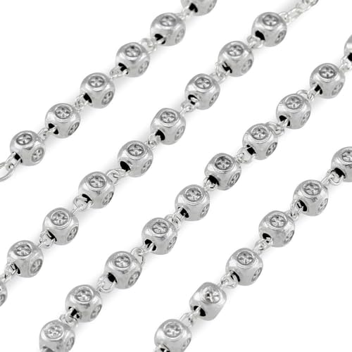 Catholic Rosary Beads with Metal Keepsake Gift Box Set - color: Mother & Child