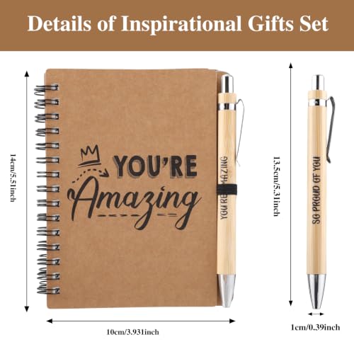 BESARME 72 Pcs 24 Sets Employee Appreciation Gifts Bulk Thank You Gifts - color: Inspirational
