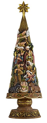 Avalon Gallery Nativity Figurine, Christmas Tree - color: Traditional