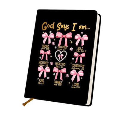 BQXH Christian Notebook, Bible Verse Lined Journal Notebook for Women Men - color: Multi 1309