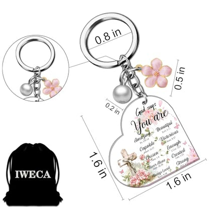 Jesus keychain Christian Gifts For Women Religious Gift Faith Based Gifts