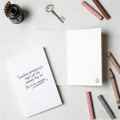 Encouraging Positive Affirmation Sentimental Gift Card - color: QY-151