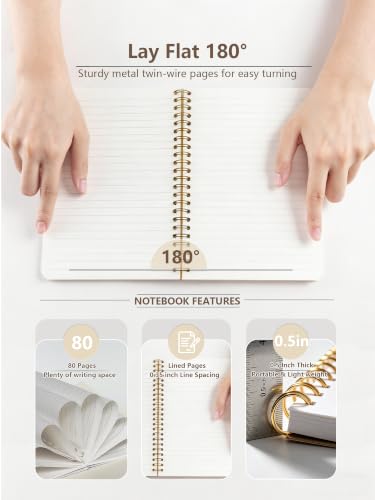 Watercolor Great Blue Heron Notebook Gift Nature Lover for Work - color: Heron b