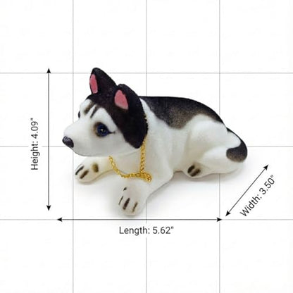 Nodding Husky Car Dashboard Decoration - size: Husky
