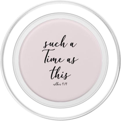 Christian Bible Verse for Women Light Pink Esther 4 14 PopSockets PopGrip for MagSafe - style: Magnetic PopGrip