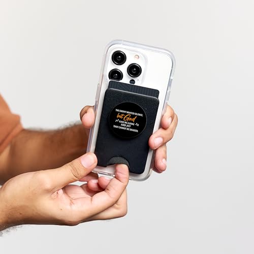 Christian Faith Based But God Restored Broken Religious Gift PopSockets PopWallet for MagSafe - style: Magnetic PopWallet