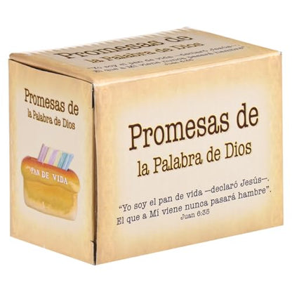 Christian Art Gifts Tarjetas Bíblicas del Pan de Vida, 106 Tarjetas