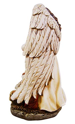 CB Gift Guardian Angel Holy Family Figurine, 10" - color: Guardian Angel Holy Family