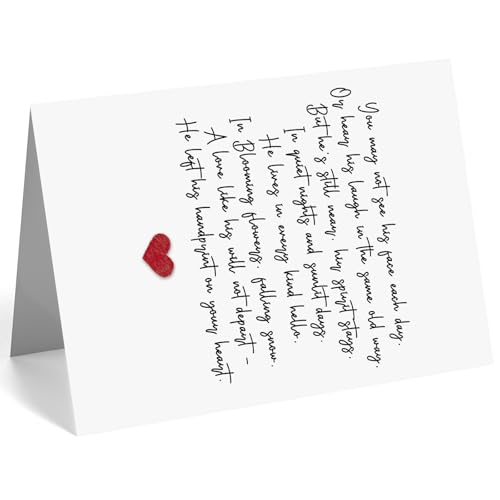 Sympathy Card for Loss of Loved One, Condolences Card, Comforting Memorial Card, Bereavement Card for Grieving Wife, Poem for Loss Husband, Dad, Son - style: Card-242