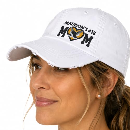 Track Cross Country Mom Hat, Optional Name Team Player Jersey, Baseball