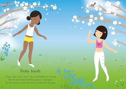 Little Sticker Dolly Dressing Easter: An Interactive Sticker Book for Kids to Dress Up Dolly and Play with Easter Animals
