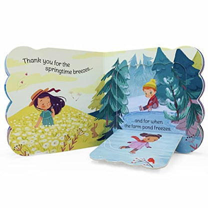 Little Sunbeams Religious Lift-A-Flap 4-Book Set for Babies and Toddlers, Ages 1-5
