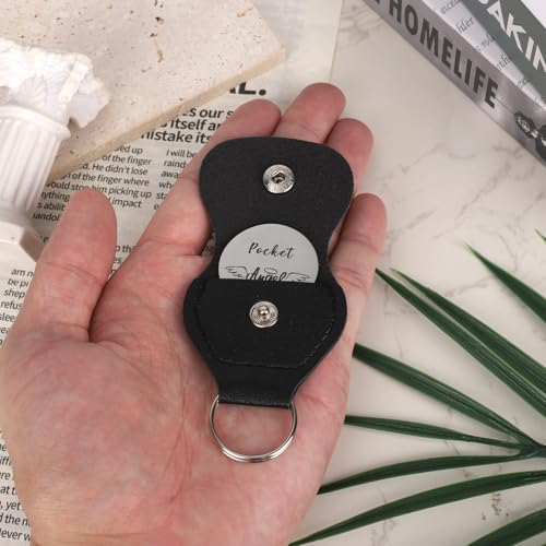 Mikovivi Pocket Angel Hug Coin Token Keychain
