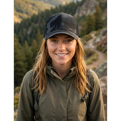 Christian Hats for Men Women,Jesus 3 Nail Cross Hat Christian Religious Gifts for Birthday/Christmas,Black and Silver - color: 594.camo-8