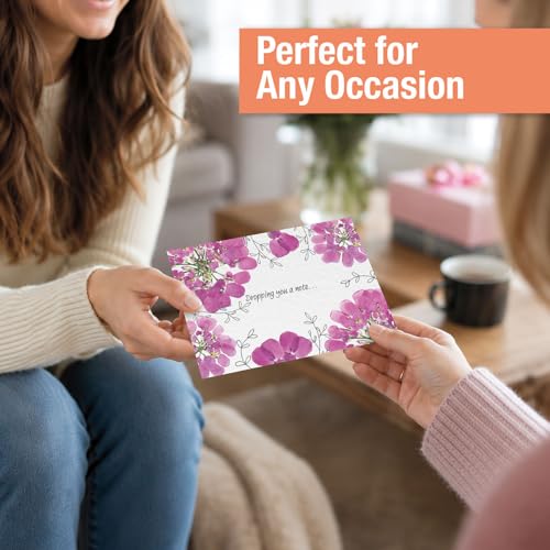 Current Thinking of You Cards - style: Pressed Flowers