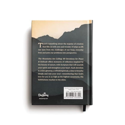 The Mountains are Calling: 90 Devotions for Peace and Solitude (A 90-Day Devotional) (Creation is Calling)