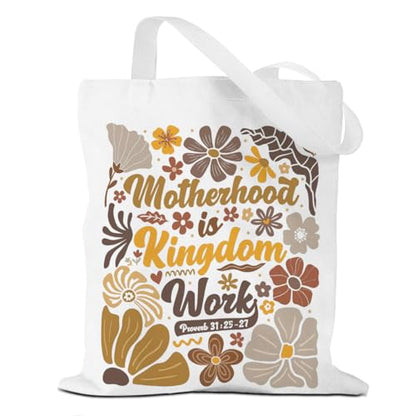 Mama Mom Tote Bag Mom Birthday Gifts Canvas Tote Bag, Reusable Canvas Shoulder Bags for Grocery Shopping, Beach 01 - color: Motherhood02