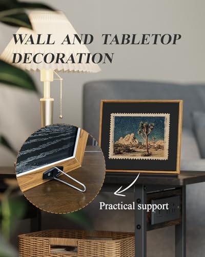 InSimSea Framed Canvas Wall Art, Western Desert Cactus, 10x8 Inch - color: Mail in the Wilderness