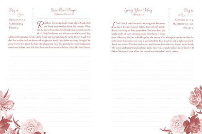 Pray Through the Bible in a Year Journal: A Daily Devotional and Reading Plan