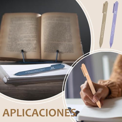 Supervitae 50 Pcs Spanish Bible Verse Pens Christian Pens Bulk, Light Color - color: Light Color