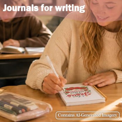 Jesus Christian Notebook Tomato Journal for Women Teen Girls - color: Tomato Jesus