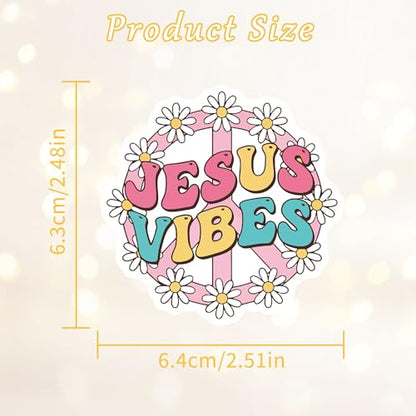 100 Pcs Christian Stickers, Cute Jesus Faith Bible Stickers - color: Christian Jesus Faith