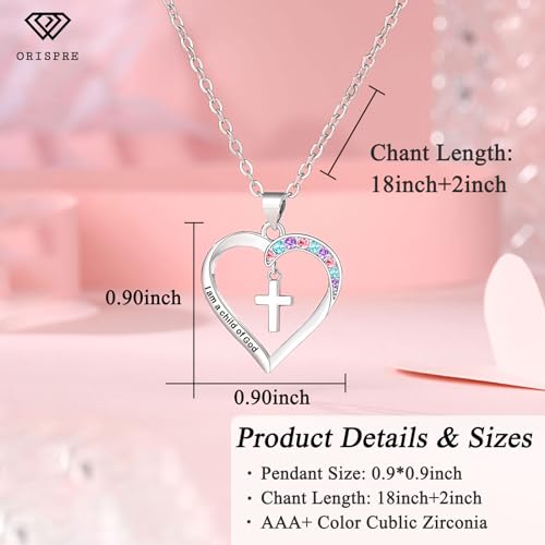 Cross Necklace for Girls- Child of God Gifts for Girls Jewelry - style: Child of God
