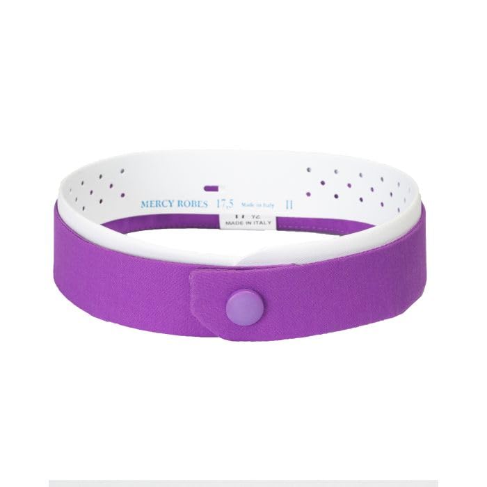Double Band Brothers Collarette (Church Purple) - size: 18.5