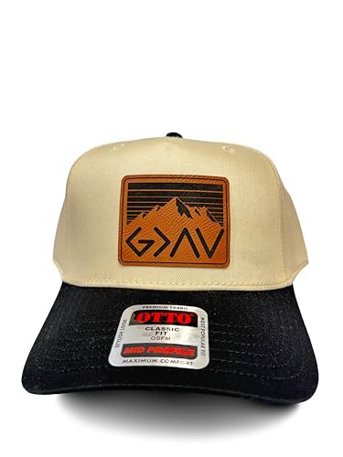 God is Greater Than The Highs and Lows Trucker Hat Women's Hat All Black Sun Hat Men Gifts for Girlfriends Cool Cap - color: Black Otto