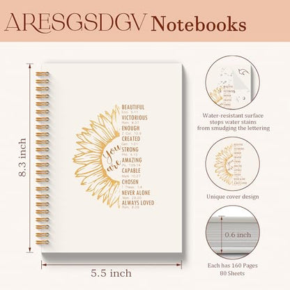 Sunflower Christian Gifts Journals for Women 5.5x8.3in - color: You are 02