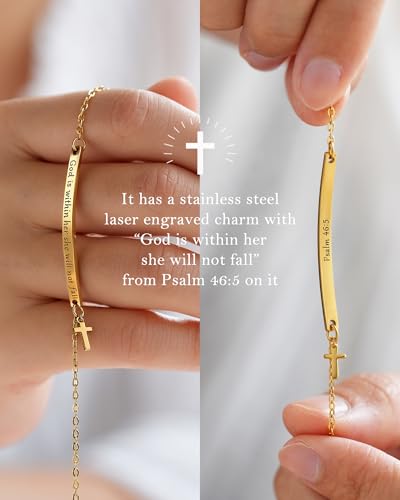 Christian Jewelry Gifts Bible Verse Bracelet for Women Girls