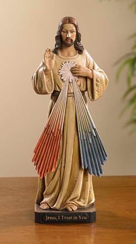 Avalon Gallery Catholic Saints Figurine - Toscana Collection Religious Statue, 8" H, Divine Mercy - color: Divine Mercy