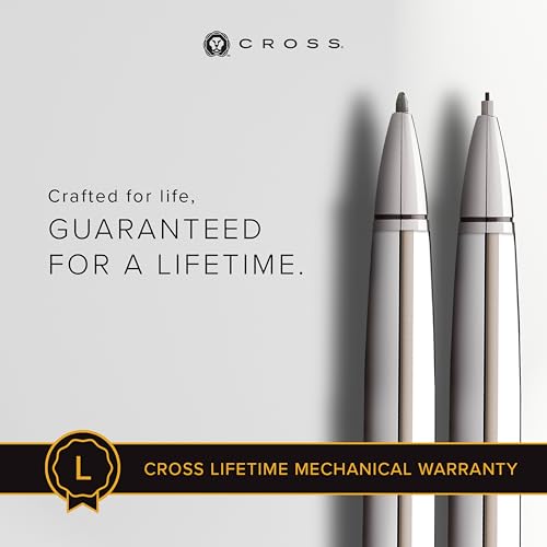 Cross Coventry Polished Chrome Pen &Pencil Gift Set