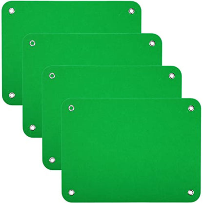 Yunsailing 4 Pcs Felt Story Board Stories for Kids Classroom, Green - color: Green
