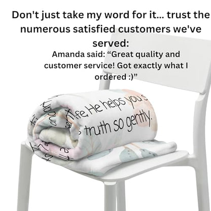 Holy Ghost Baptism Blanket | 50x60 Sherpa Throw