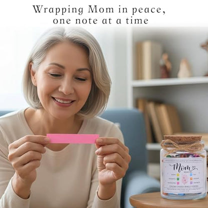 Solmay Bible Verse Jar for Mom, Read This When Scripture Cards - color: Bible Verses Jar For Mom