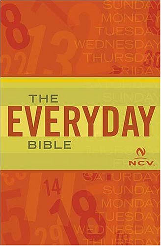 The Everyday Bible: New Century Version, Black, Bonded Leather