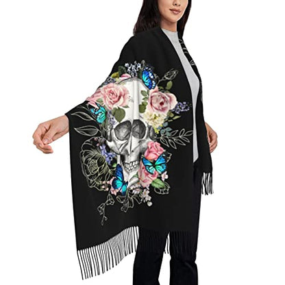 Prayer Shawls and Wraps for Women, Jesus Christian Gifts Bible Scarf Super Soft Fashion Shawl With Tassel - color: Black6