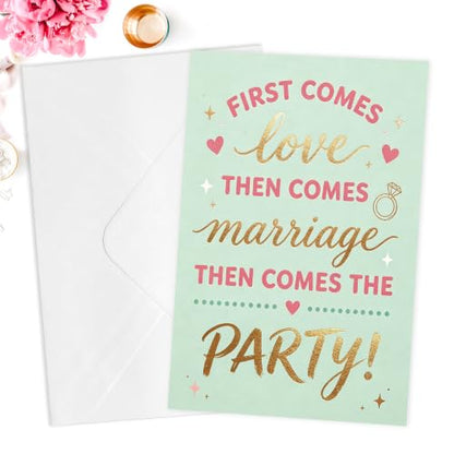 Engagement Card Gifts for Women Men,Wedding Card for Him Her - color: card 357