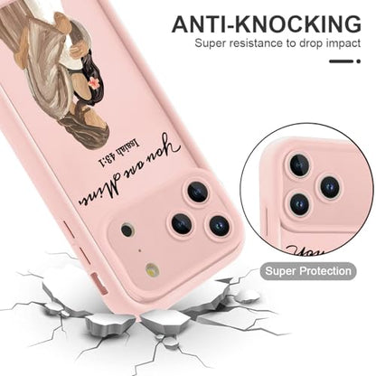 for iPhone 17 Pro Max/iPhone 18 Pro Max 6.9'' Bible Verse Phone Case - color: Pink-You Are Mine, size: iPhone 17 Pro Max/iPhone 18 Pro Max