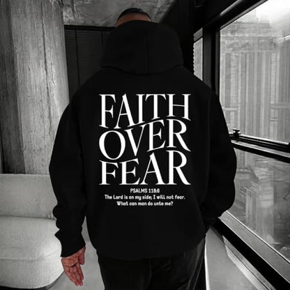 Christian Hoodies for Men God Jesus Cross Faith Religious Christ Hoodie - color: Black10, size: 3X-Large