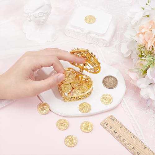 Gold Wedding Arras Coin Set With 13 Coin Heart Shaped Crystals Wedding Decorative Box Arras De Boda Cristiana For Weddings Ceremony Regalos Para Bodas De Matrimonio